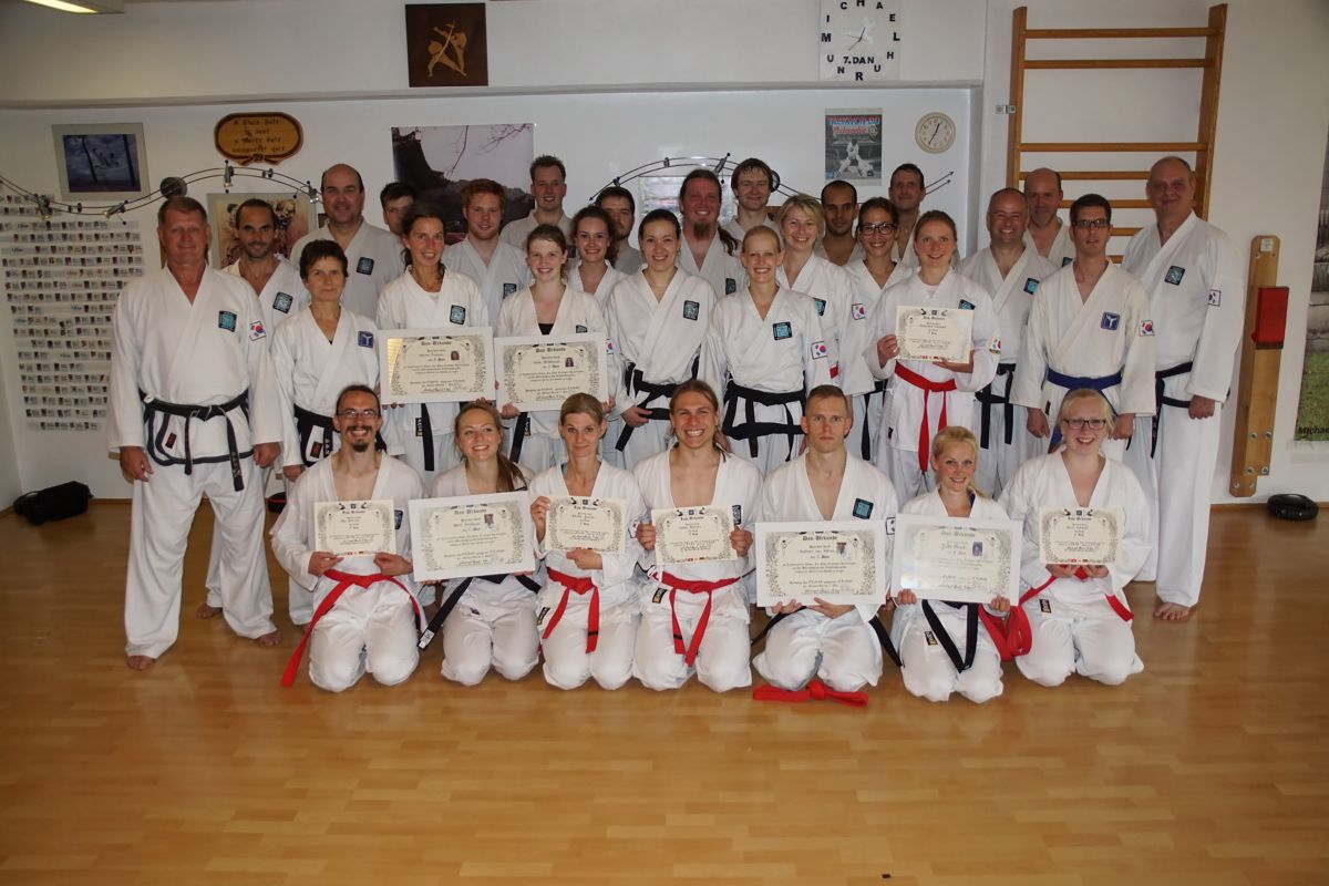 Gruppenfoto Prüfung